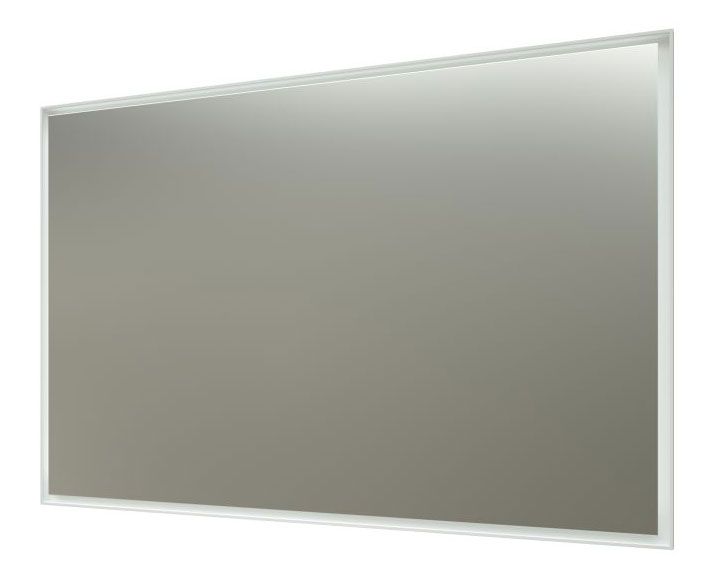 Spiegel Raipur 05, kleur: mat wit - 80 x 120 cm (h x b)