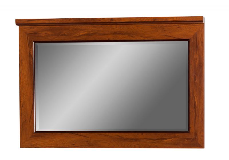 Spiegel Dahra 07, kleur: eiken bruin - 69 x 105 x 5 cm (h x b x d)