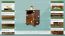 Nachtkastje massief grenen , vol hout, kleur eiken 007 - afmetingen 55 x 42 x 35 cm (H x B x D)
