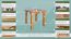 Tafel massief grenen kleur elzenhout Junco 239A - (vierkant) 80 x 80 cm (B x D)