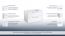 wastafelmeubel Meerut 11 met sifon uitsparing, kleur: mat wit - 50 x 79 x 45 cm (H x B x D)