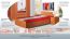 Complete slaapkamer - Set B Louga, 4-delig, kleur: roodbruin