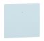 Ladefront Egvad, set van 2, kleur: lichtblauw - Afmetingen: 34 x 37 x 2 cm (H x B x D)