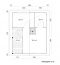 tuinhuis Madrisa 02 incl. vloer - 70 mm blokhut profielplanken, grondoppervlakte: 27,6 m², zadeldak