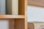wandrek / hangplank massief grenen kleur: elzenhout Junco 284 - Afmetingen: 66 x 108 x 20 cm (H x B x D)