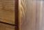 Bureau massief grenen , vol hout, kleur eiken 003 - Afmetingen 74 x 145 x 55 (H x B x D)