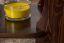 Salontafel massief grenen , vol hout, walnoten kleur 005 - afmetingen 60 x 65 x 65 cm (H x B x D)