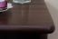 Nachtkastje massief grenen , vol hout, walnootkleur 007 - afmetingen 55 x 42 x 35 cm (H x B x D)