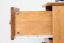 highboard kast / ladekast massief grenen kleur: elzenhout Junco 141 - 123 x 60 x 42 cm (h x b x d)