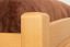 kinderbed / jeugdbed massief grenen kleur: elzenhout 80, incl. lattenbodem - 100 x 200 cm