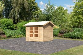 Berging / tuinhuis onbehandeld, grondoppervlakte: 5,5m²