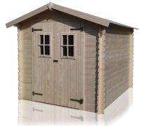 tuinhuis Linz 1 - 2,26 x 1,78 meter gemaakt van 19 mm blokhutprofielplanken