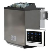 Biokombi-kachel 11 kW – incl. Easy Bio-bedieningsunit en stenen (12 kg)