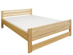 Tweepersoonsbed / logeerbed massief grenenhout, naturel 71, incl. lattenbodem - afmetingen 180 x 200 cm