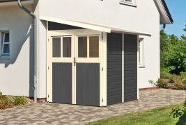 Tuinhuis / berging terra grijs, grondoppervlakte: 3.3m²