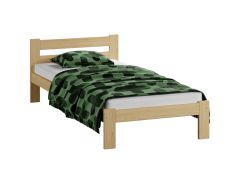 Eenpersoonsbed Encamp 02, massief grenen, kleur: transparant gelakt - Beddenmaat: 80 x 200 cm (B x L)