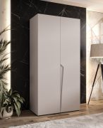 Kledingkast / 1 vak / Kleur: kasjmier / 1 kledingstang / Soft-Close functie / 1 meter breedte / Handgrepen: kasjmier / ABS-randen / Maten: 100 x 52 x 202 cm