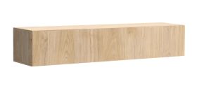 TV-onderkast | Push-to-open-functie | 1 klapdeur | Kleur: eiken Hickory Jackson | 3 vakken | functioneel design | voor de woonkamer
