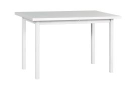 Witte eetkamertafel RUTA, afmetingen 70 x 120 cm (B x D), laminaatblad krasbestendig, eenvoudig te combineren, stabiele houten poten, hoogte tafelblad 32 mm