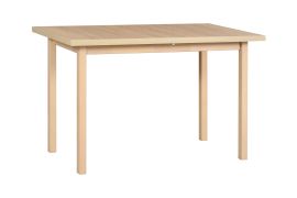 Eikenkleurige RUTA eetkamertafel, afmetingen 70 x 120 cm (B x D), krasbestendig laminaatblad, sterke, stabiele houten poten, eenvoudig te combineren
