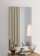 Spiegel / kleur: Artisanaal eiken / ABS randen / afmetingen: 51 x 2 x 83 cm / voor de entree