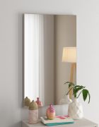 Spiegel / kleur: kasjmier / ABS randen / afmetingen: 51 x 2 x 83 cm / voor de entree