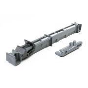 Deurstopper / deurrem voor kledingkasten / grijs / 0,9 x 1,74 x 19,2 cm / eenkleurig / functioneel ontwerp