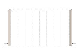 Zijframe voor draaideurkast / kleerkast Neiafu en uitbreidingsmodules, kleur: kasjmier, hoogte: 226 cm