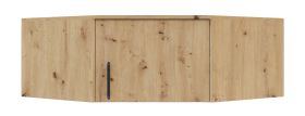 Hannut 29 kastelement, kleur: Artisan eik - Afmetingen: 40 x 95 x 95 cm (H x B x D)