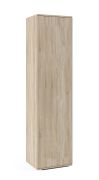 Smalle kleerkast voor de Zapopan 41 kleerkast, kleur: Sonoma eiken, afmetingen: 185 x 45 x 40 cm, met push-to-open functie