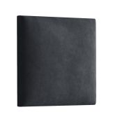Bekledingspanelen, set van 10, kleur: zwart, hoes: velours, afmetingen: 30 x 30 cm