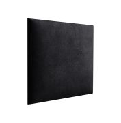 Bekledingspanelen, set van 10, kleur: zwart, hoes: velours, afmetingen: 30 x 30 cm