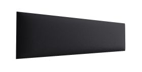 Bekledingspanelen, set van 10, kleur: zwart, bekleding: imitatieleer, afmetingen: 38 x 15 cm