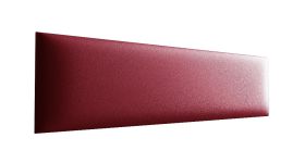 Bekledingspanelen, set van 10, kleur: rood, bekleding: imitatieleer, afmetingen: 38 x 15 cm