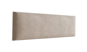 Bekledingspanelen, set van 10, kleur: lichtbruin, hoes: velours, afmetingen: 38 x 15 cm