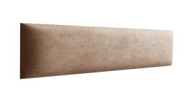 Bekledingspanelen, set van 10, kleur: bruin, hoes: velours, afmetingen: 38 x 15 cm
