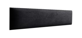 Bekledingspanelen, set van 10, kleur: zwart, hoes: velours, afmetingen: 38 x 15 cm