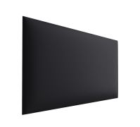 Gestoffeerde panelen, set van 10, kleur: zwart, bekleding: kunstleer, afmetingen: 38 x 30 cm