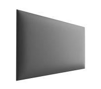 Bekledingspanelen, set van 10, kleur: grijs, bekleding: imitatieleer, afmetingen: 38 x 30 cm