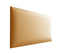 Gestoffeerde panelen, set van 10, kleur: oranje, bekleding: kunstleer, afmetingen: 38 x 30 cm