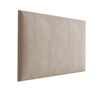 Bekledingspanelen, set van 10, kleur: lichtbruin, hoes: velours, afmetingen: 38 x 30 cm