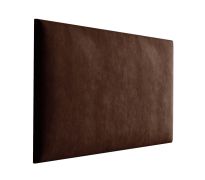 Bekledingspanelen, set van 10, kleur: donkerbruin, hoes: velours, afmetingen: 38 x 30 cm