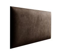 Bekledingspanelen, set van 10, kleur: donkerbruin, hoes: velours, afmetingen: 38 x 30 cm