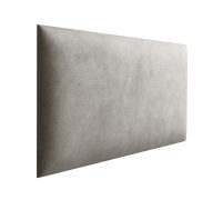 Bekledingspanelen, set van 10, kleur: grijs, hoes: velours, afmetingen: 38 x 30 cm