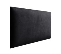 Bekledingspanelen, set van 10, kleur: zwart, hoes: velours, afmetingen: 38 x 30 cm