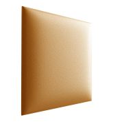 Gestoffeerde panelen, set van 10, kleur: oranje, bekleding: kunstleer, afmetingen: 38 x 40 cm