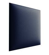 Gestoffeerde panelen, set van 10, kleur: antraciet, bekleding: kunstleer, afmetingen: 38 x 40 cm