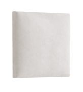 Bekledingspanelen, set van 10, kleur: beige, hoes: velours, afmetingen: 38 x 40 cm