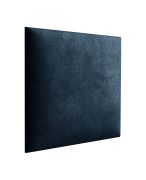 Bekledingspanelen, set van 10, kleur: donkerblauw, hoes: velours, afmetingen: 38 x 40 cm