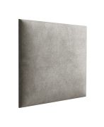 Bekledingspanelen, set van 10, kleur: grijs, hoes: velours, afmetingen: 38 x 40 cm